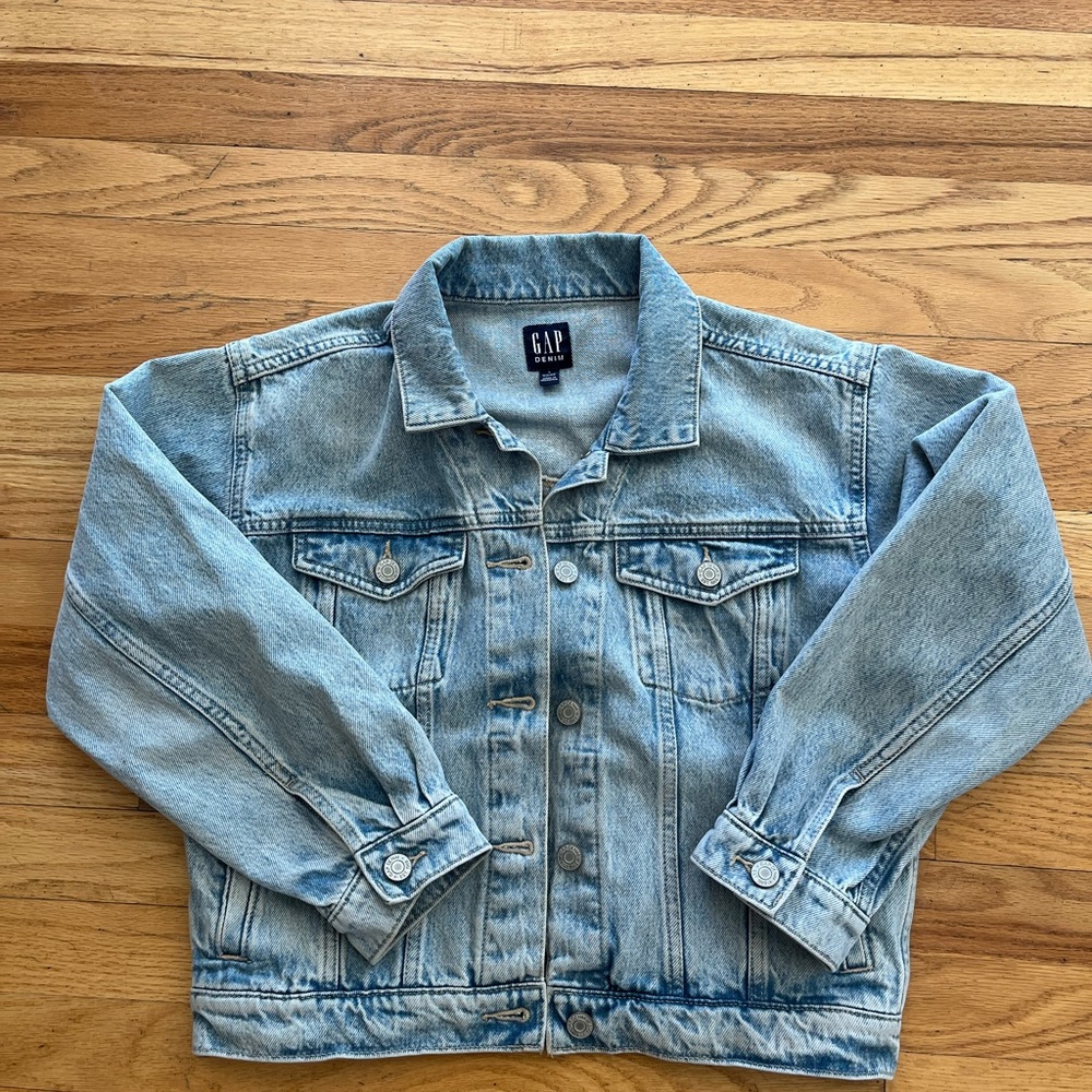 GAP Faded Blue Denim Jacket
